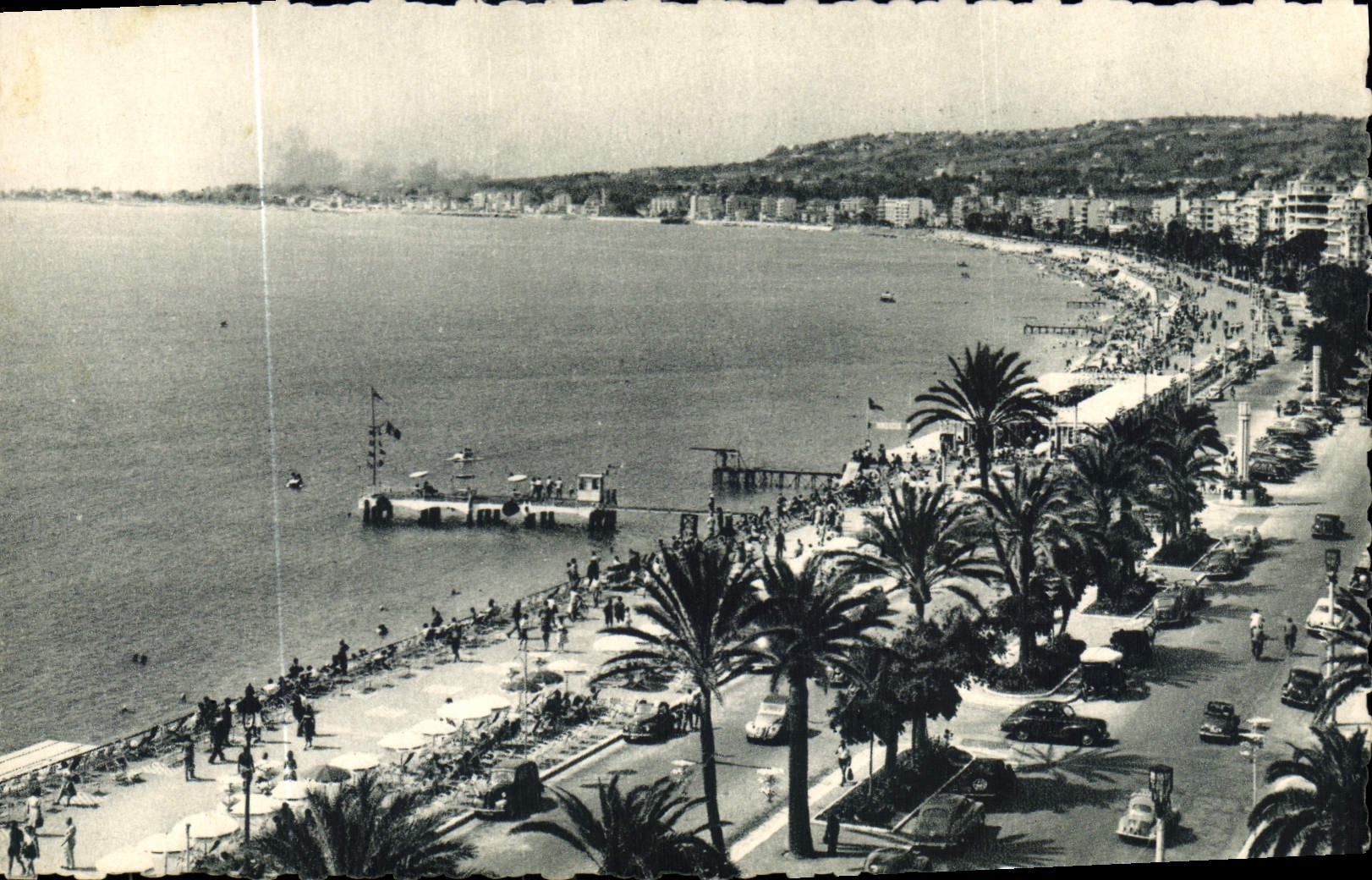CPA Nice Vue generale de la Promenade des Anglais 