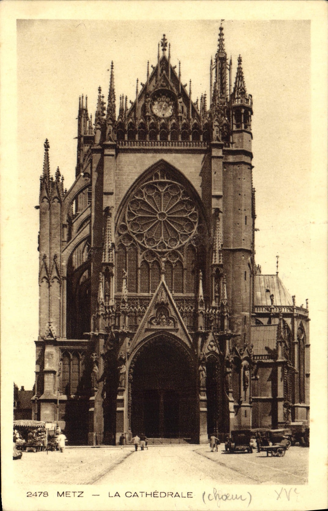 CPA Metz La Cathedrale 