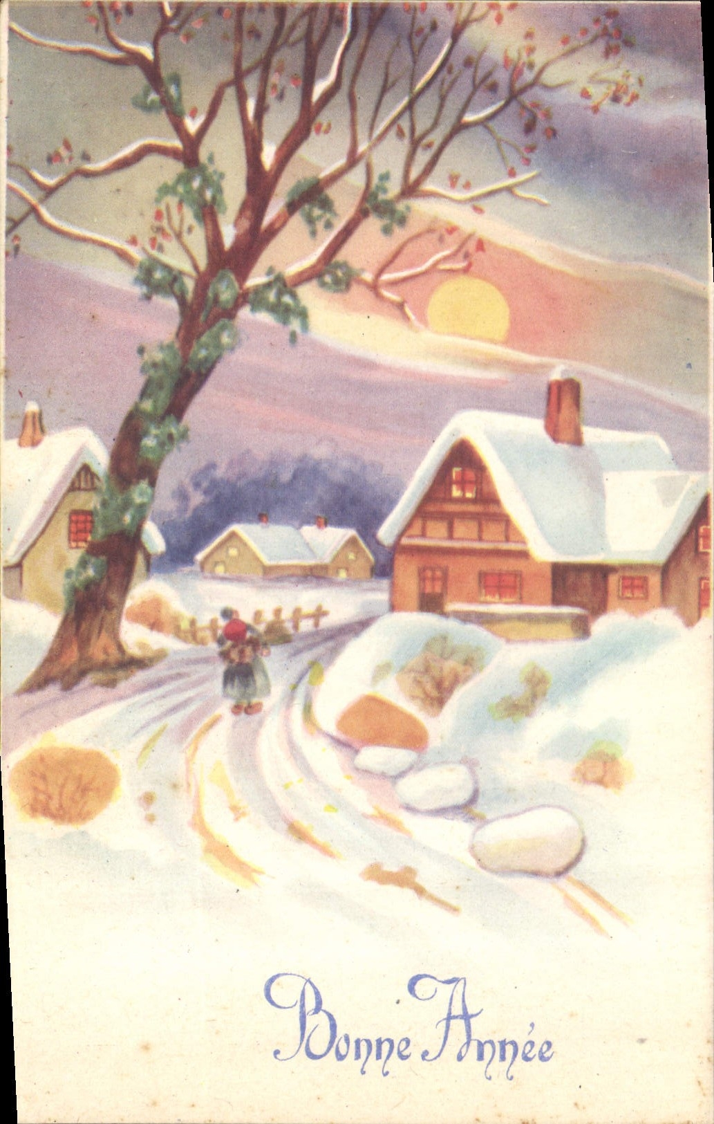 CPA Bonne Annee 