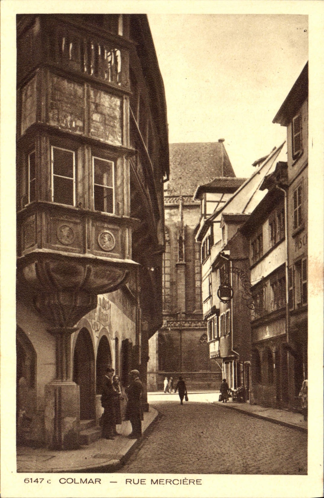 CPA Colmar Rue Mercerie 