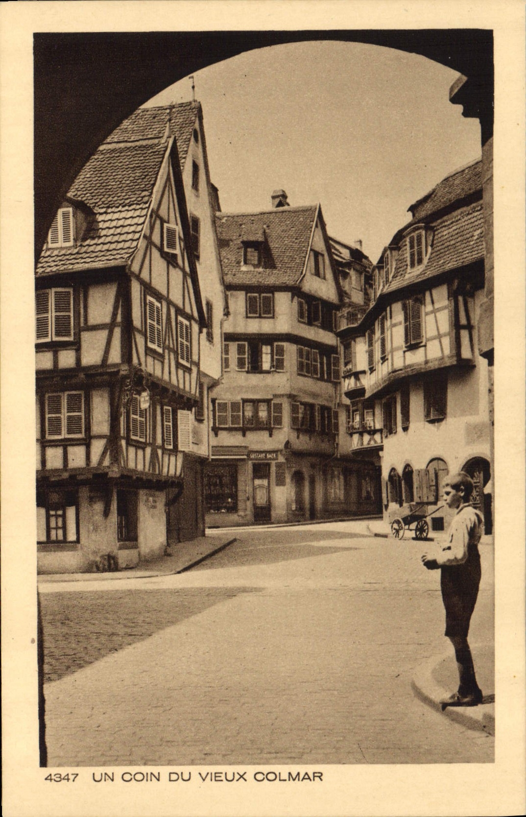 CPA Un coin du Vieux Colmar 