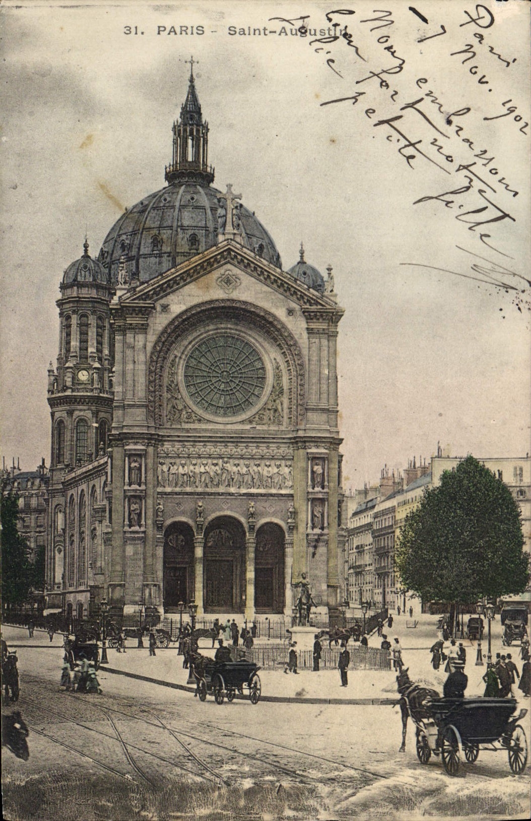 CPA Paris Saint Augustin 