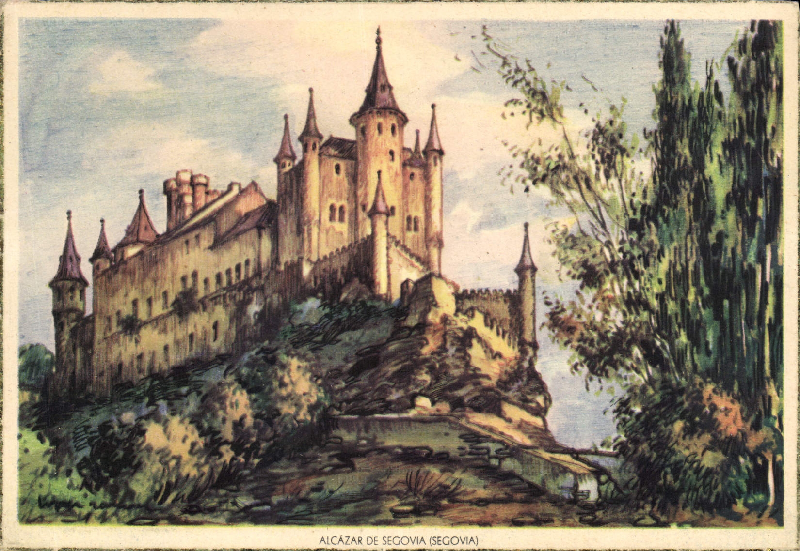 CPA Alcazar de Segovia 