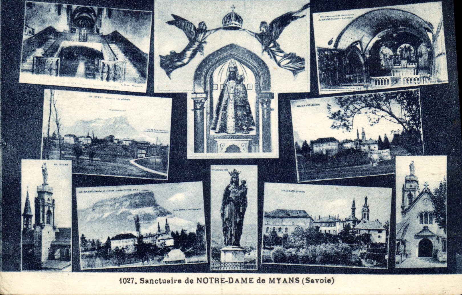 CPA Sanctuaire de Notre Dame de Myans Savoie