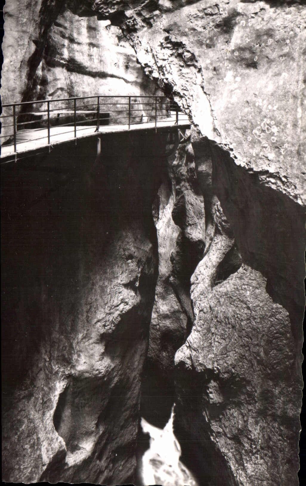 CPA Environs d'Annecy Gorges du Fier 