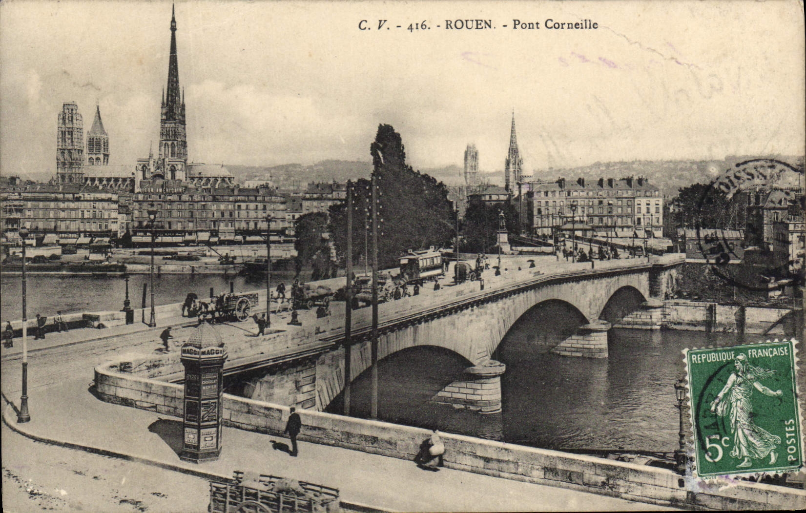 CPA Rouen Pont Corneille 