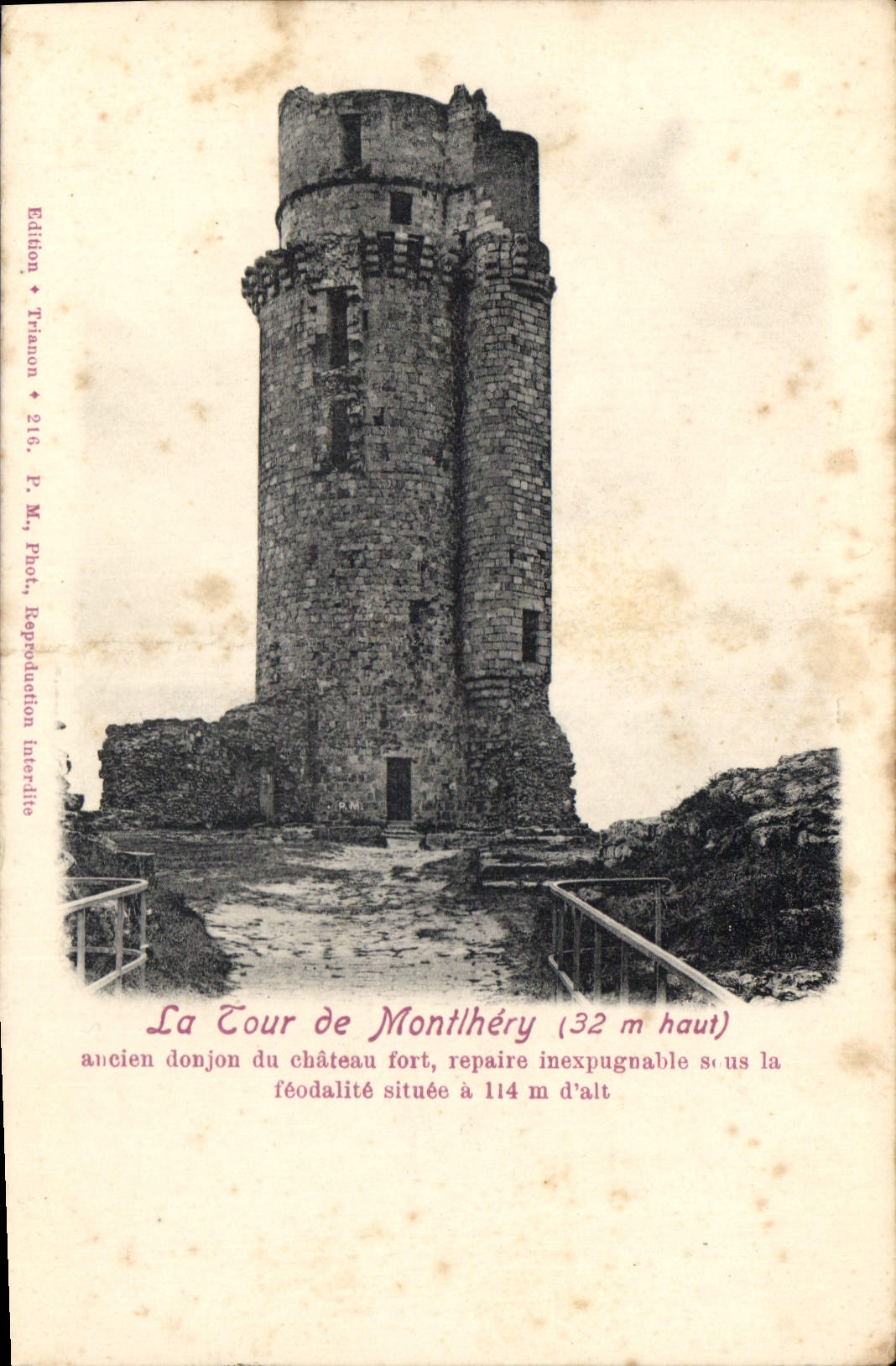CPA La Tour de Montlhery 
