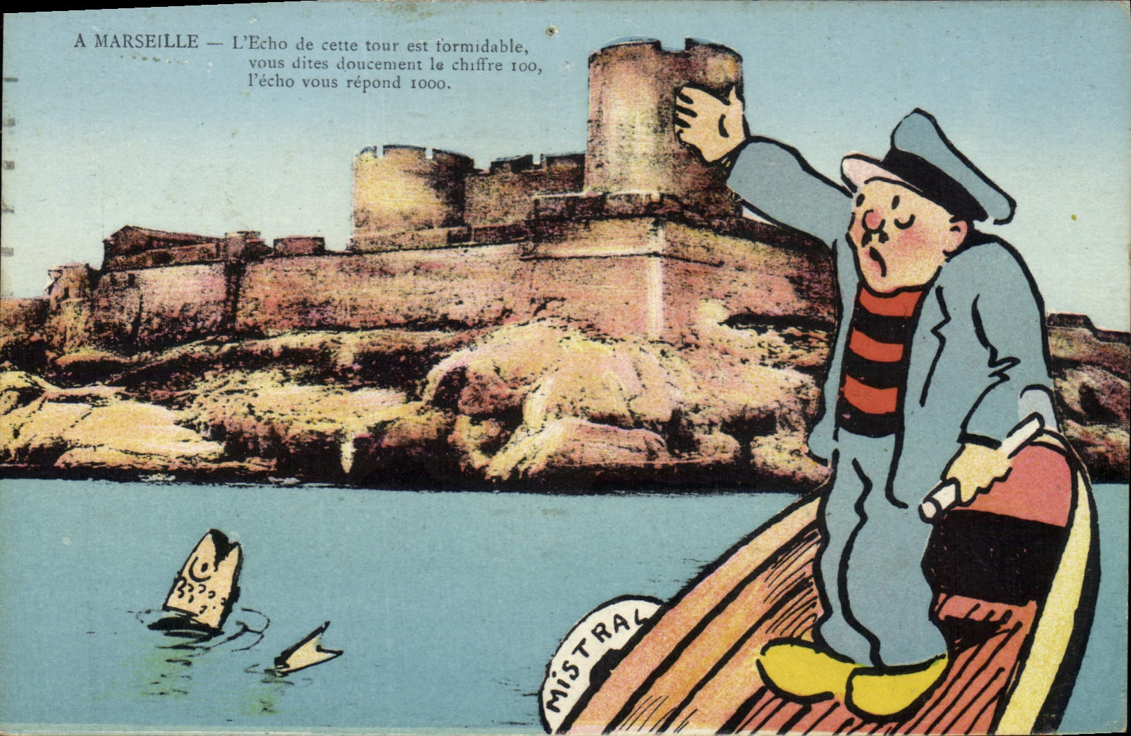 CPA Marseille L'Echo de cette tour est formidable 