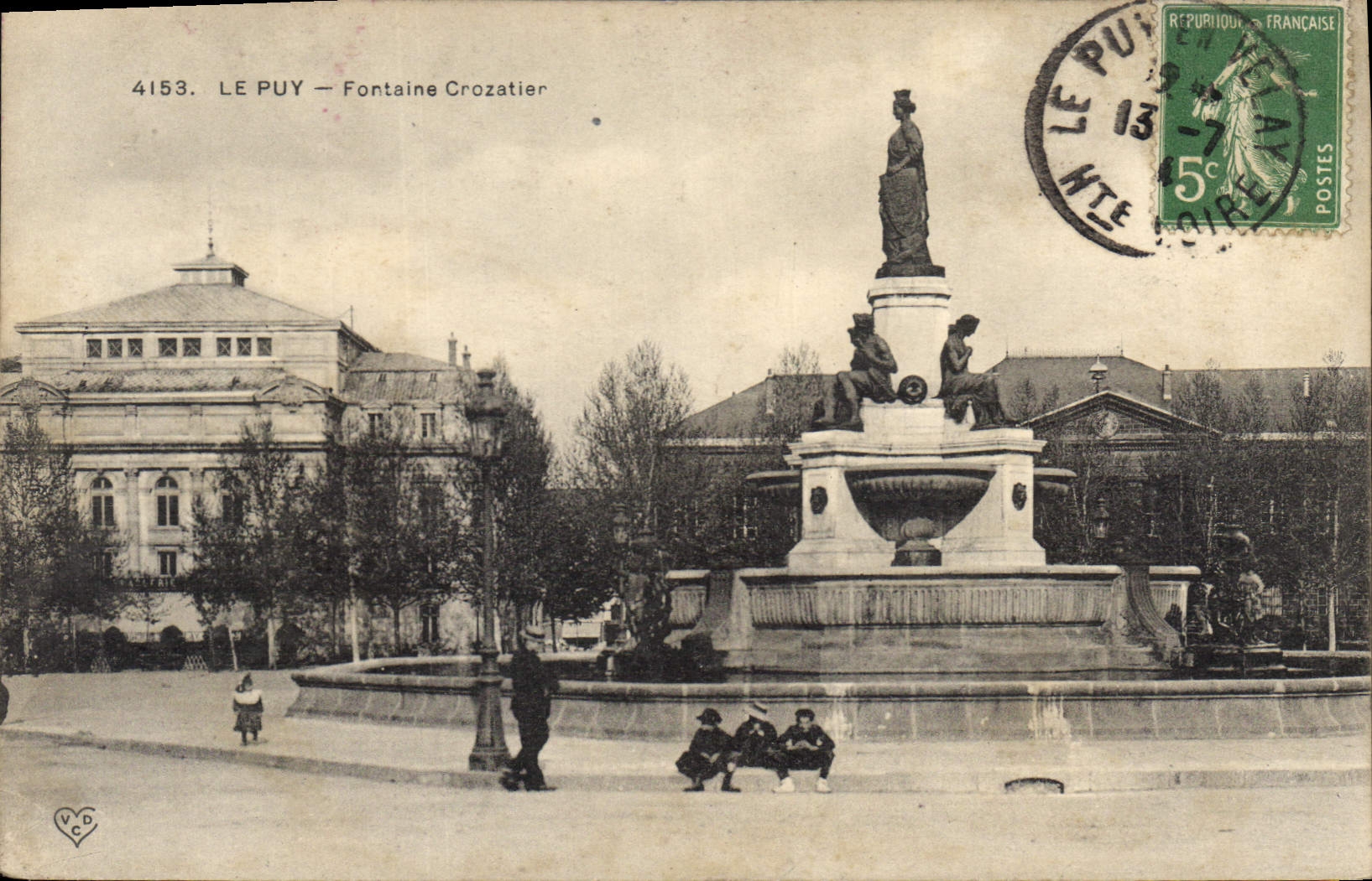 CPA Le Puy Fontaine Crozatier 