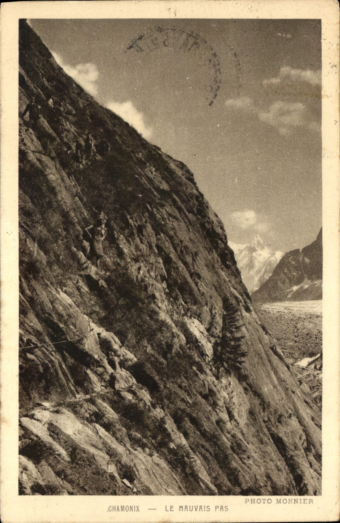 CPA Chamonix Le Mauvais Pas 