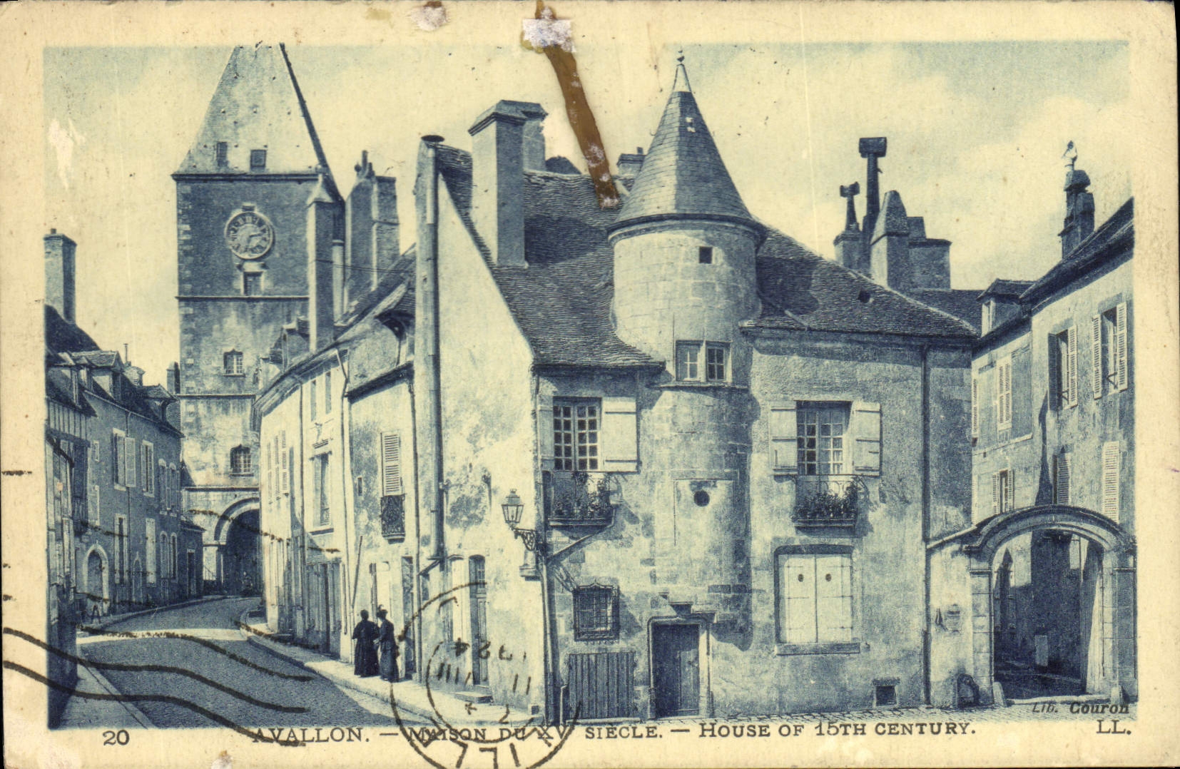 CPA Avallon Maison de XV Siecle 