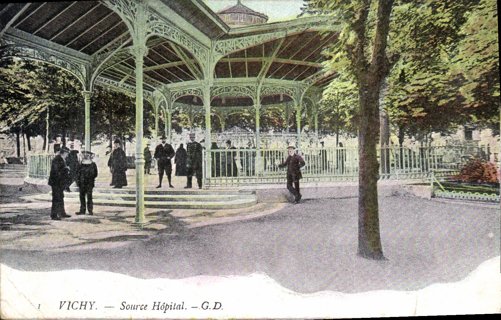 CPA Vichy Source Hopital 