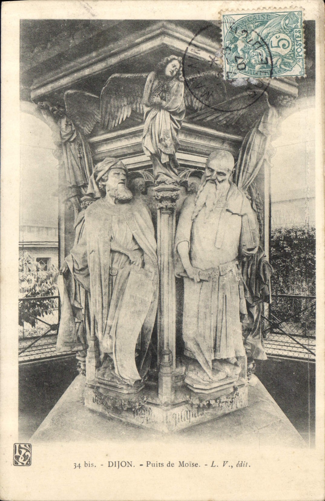 CPA Dijon Puits de Moise 