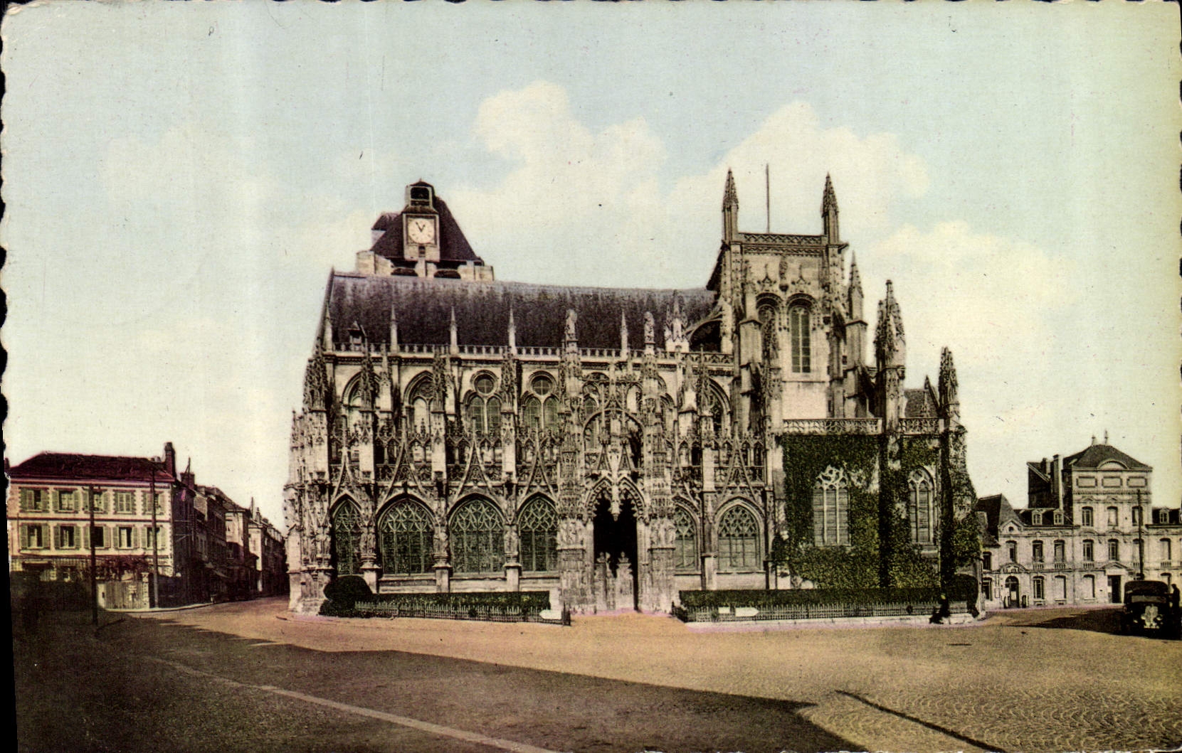 CPA Louviers Eure l'Eglise 