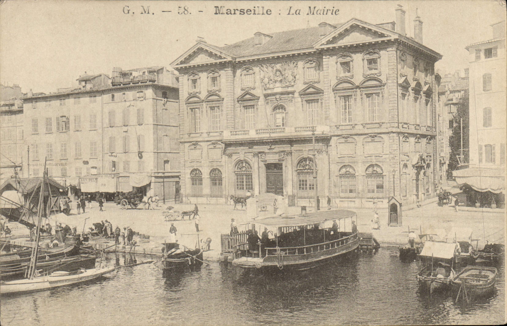 CPA Marseille la Mairie 