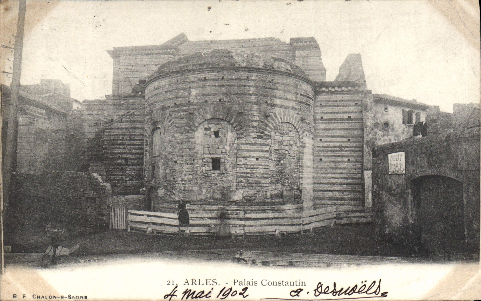 CPA Arles Palais Constantin 