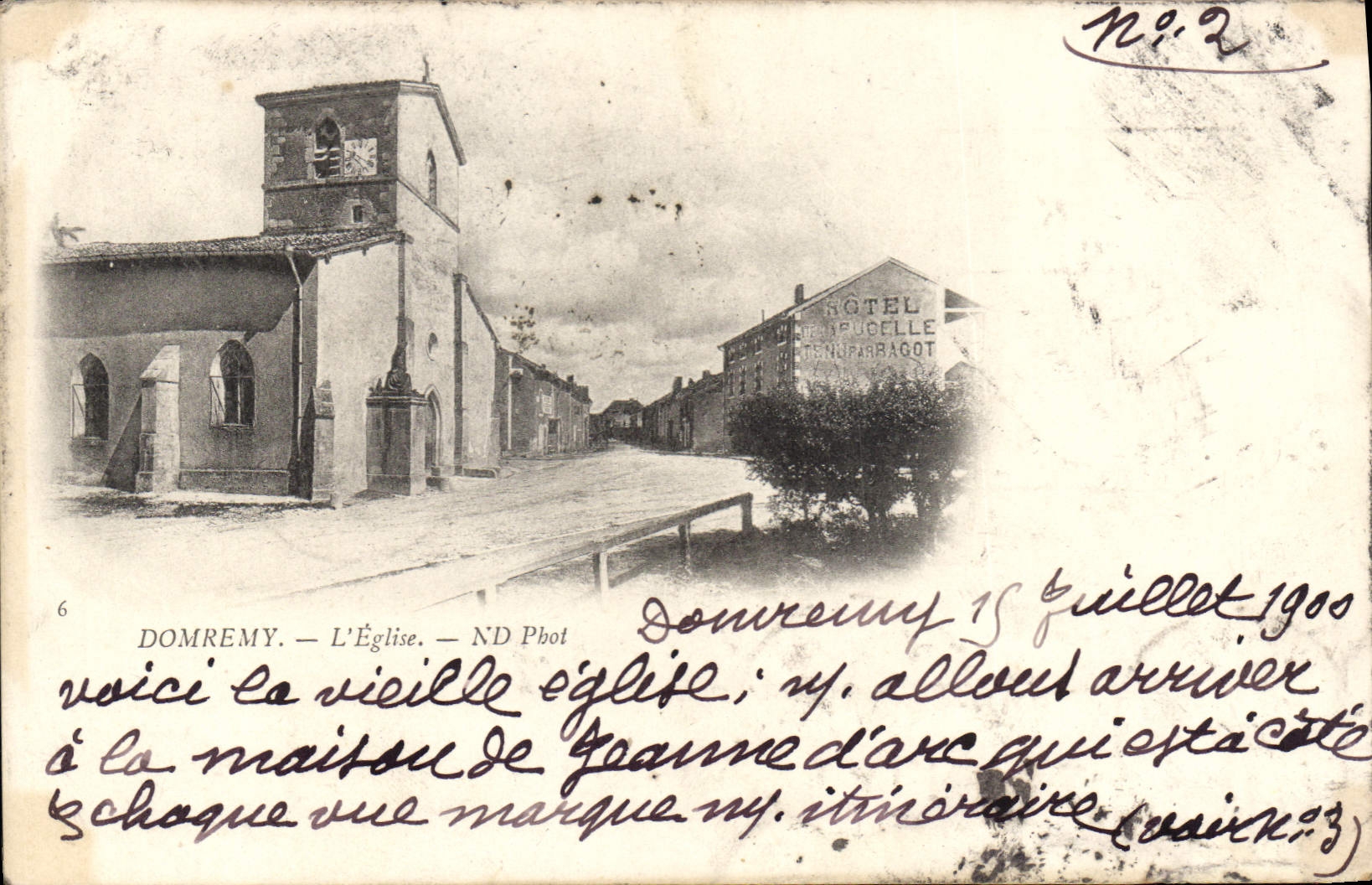 CPA Domremy L'Eglise 