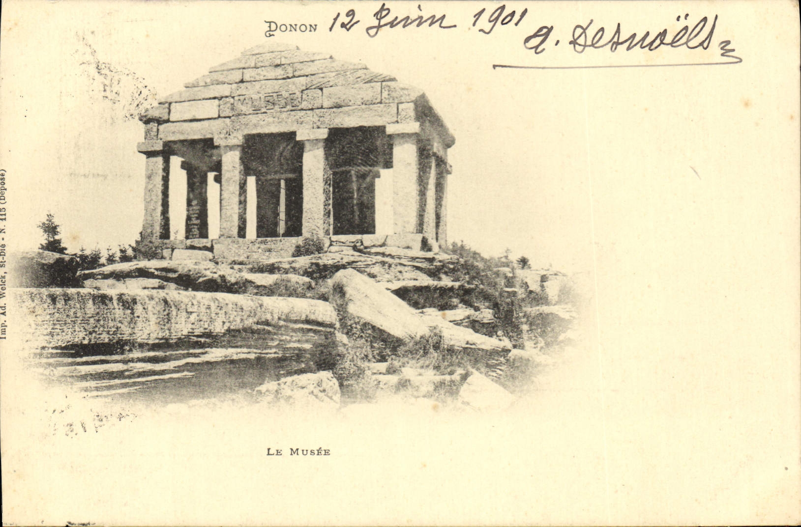 CPA Donon Le Musee 