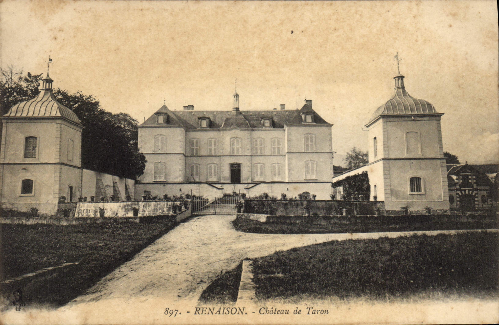 CPA Renaison Chateau de Taron 