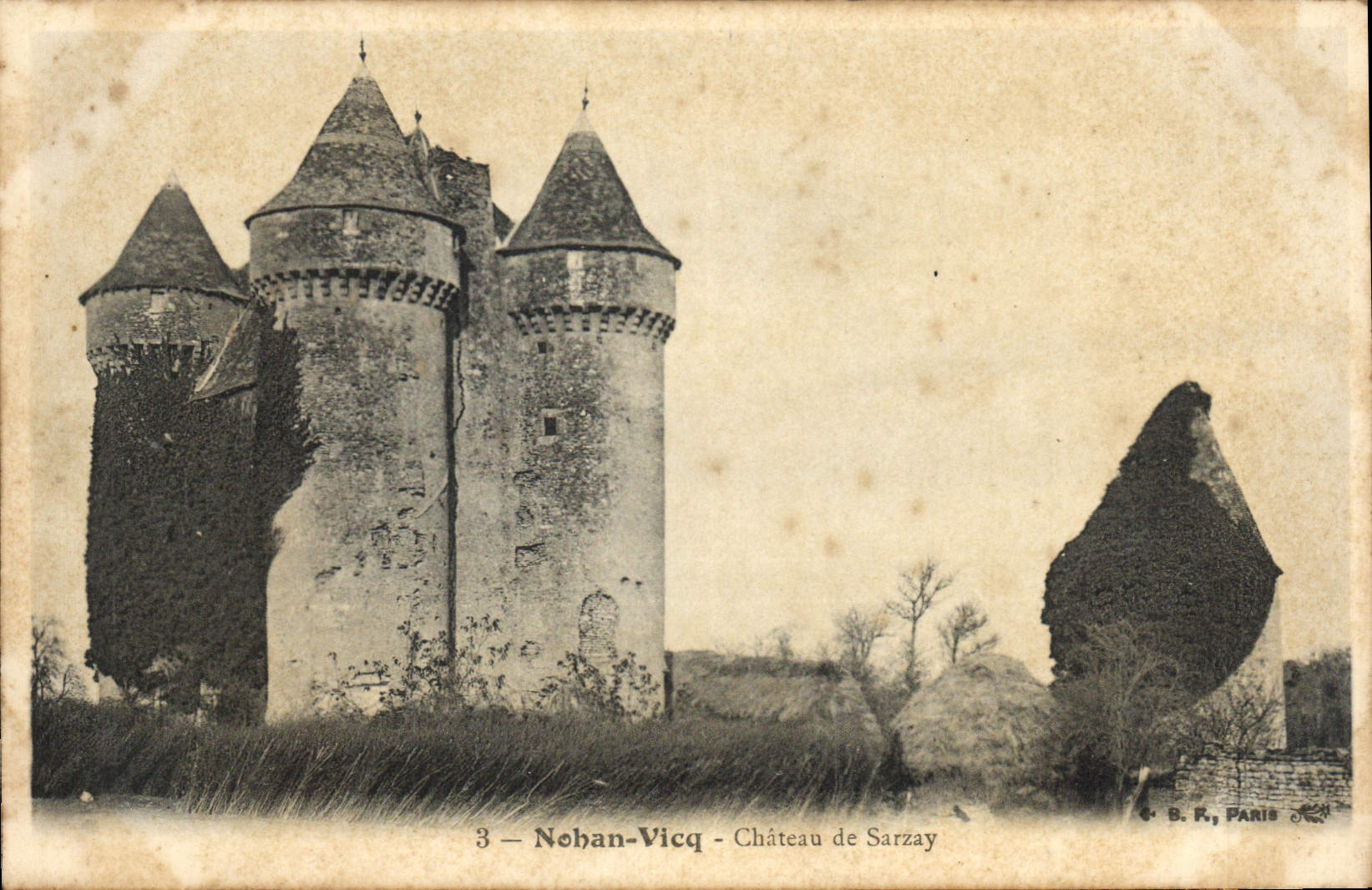 CPA Nohan Vicq Chateau de Sarzay