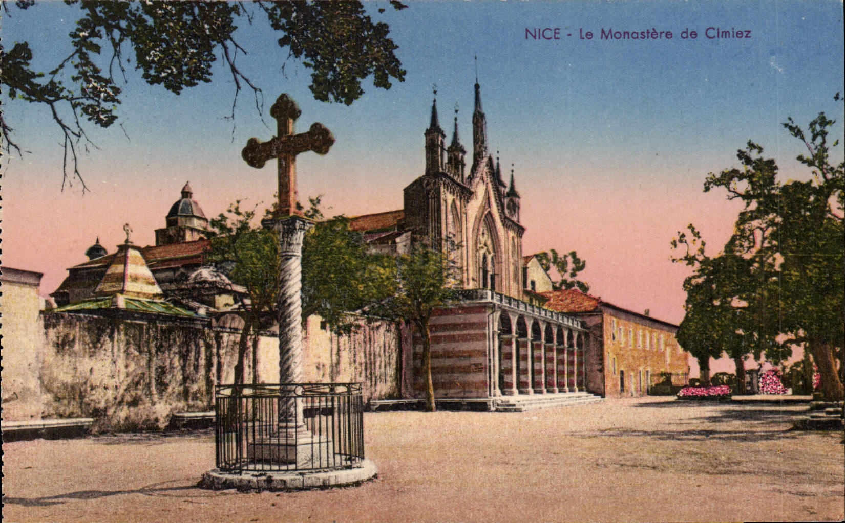 CPA Nice le Monastere de Cimiez 