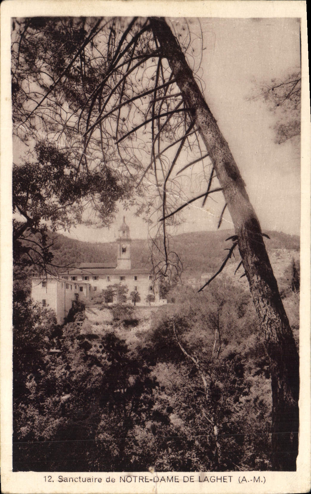CPA Sanctuaire de Notre Dame de Laghet A M 