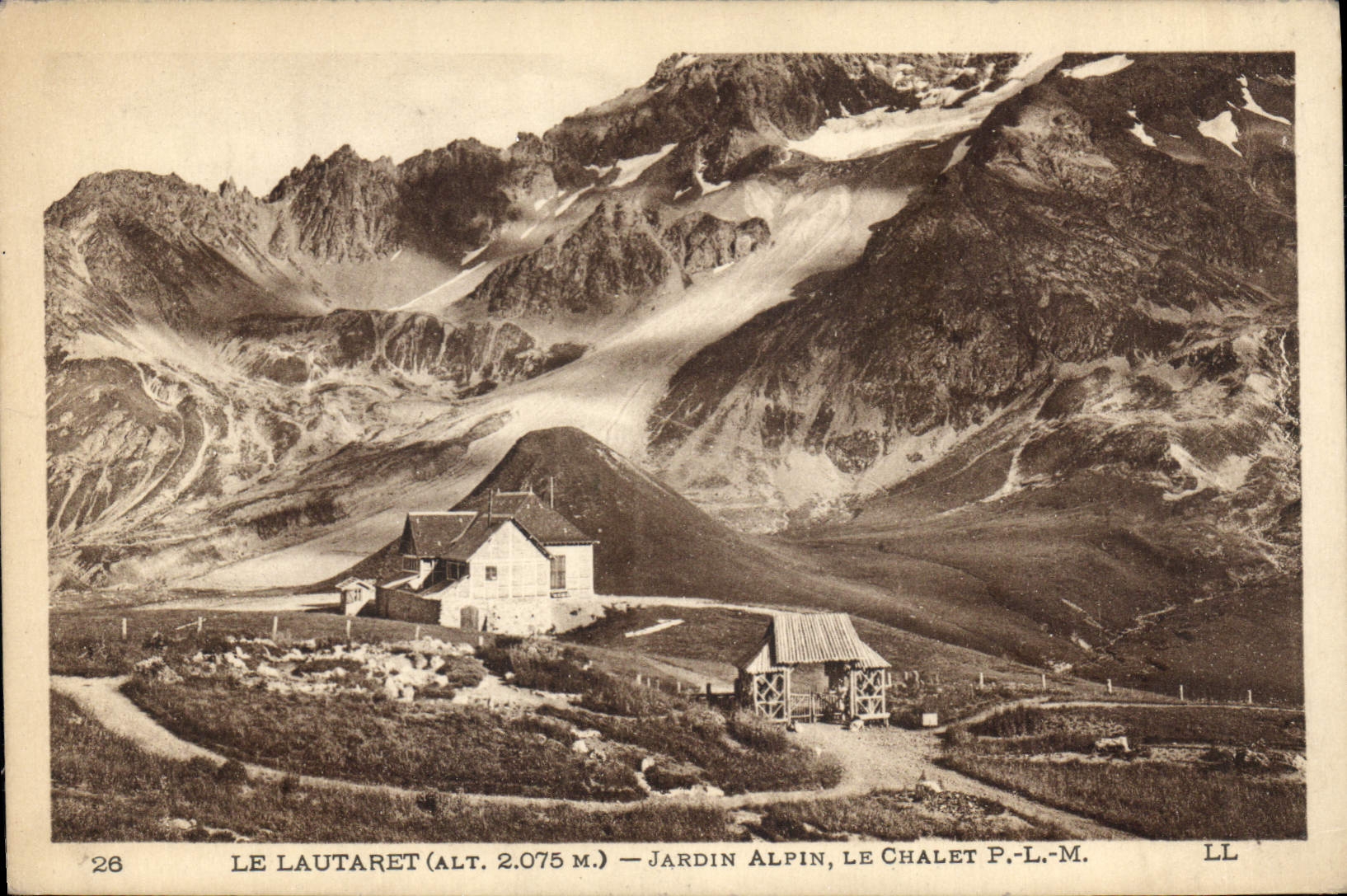CPA Le Lautaret Jardin Alpin le Chalet P L M