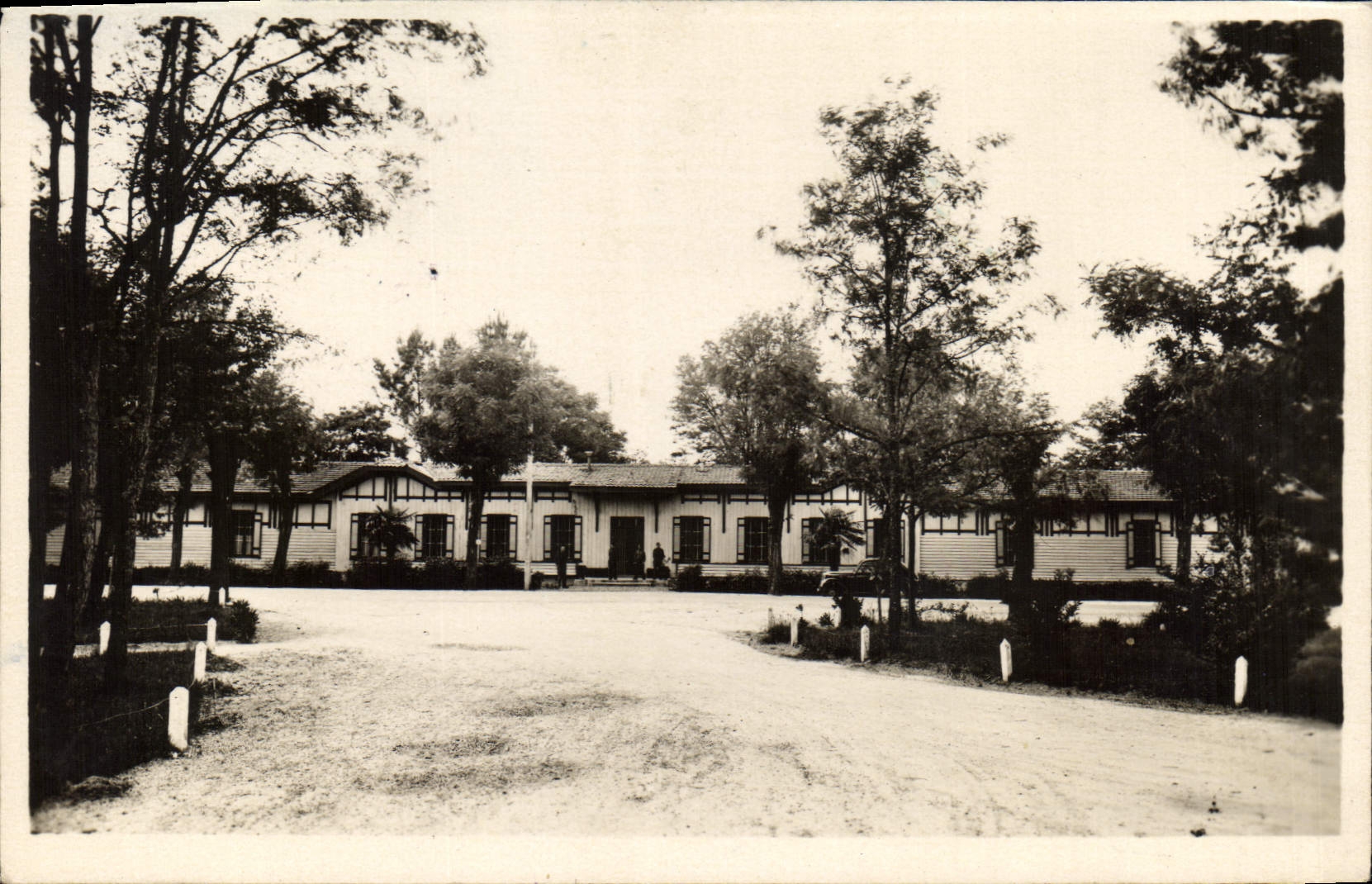 CPA Camp Militaire de Souge Gir l'Hopital Militaria