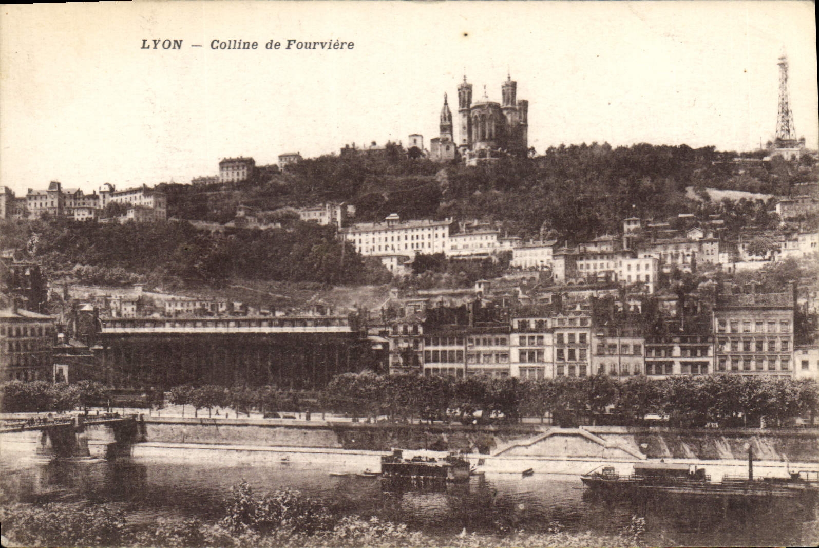 CPA Lyon Colline de Fourviere 