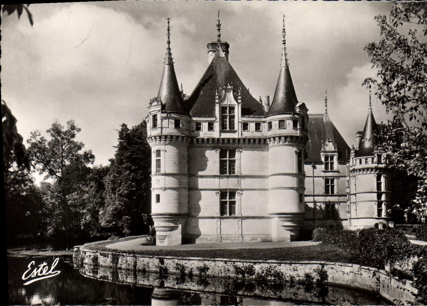 CPA Le Chateau d'Azay le Rideau Facade Orientale East Front