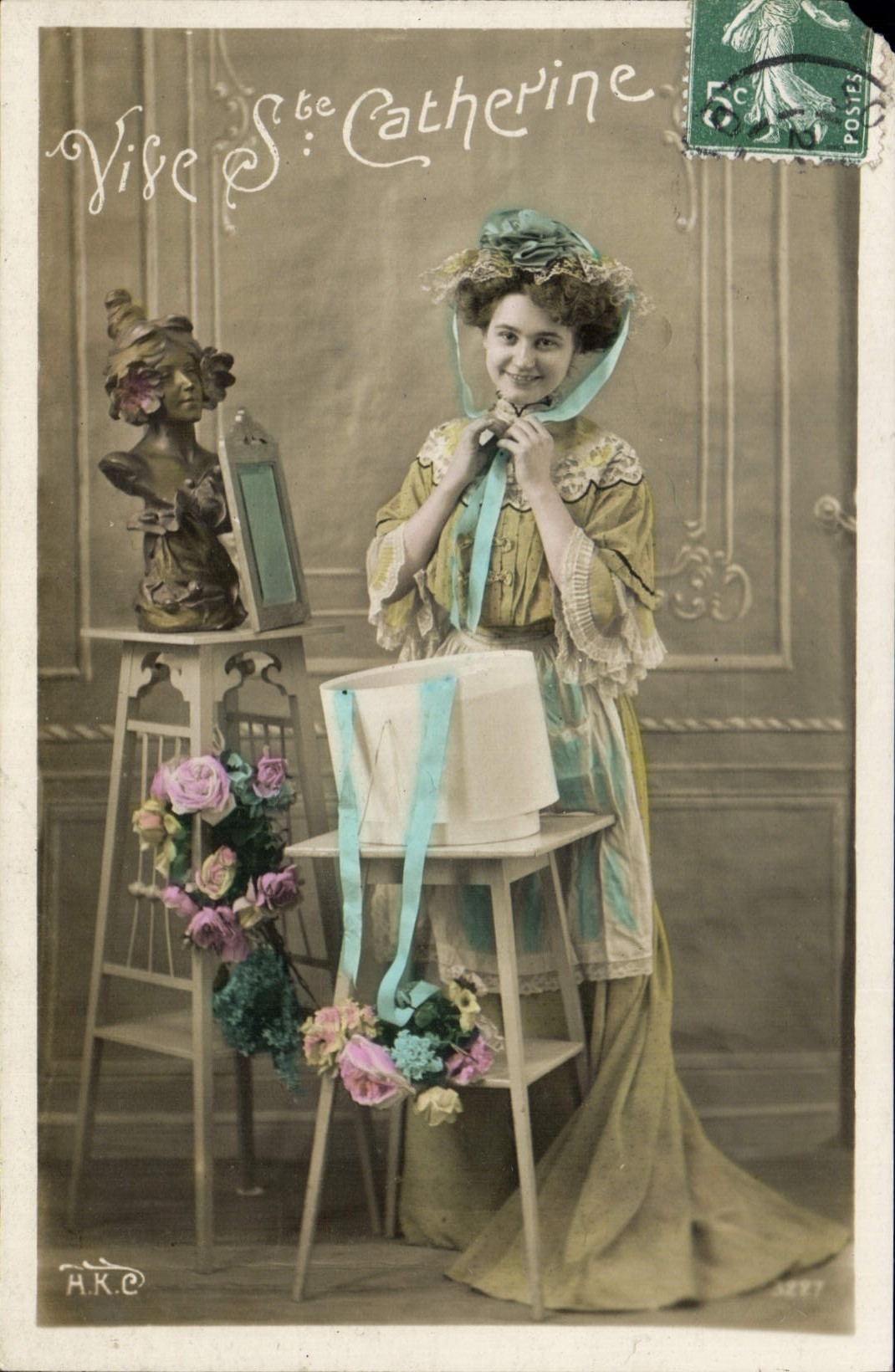 CPA Vive Ste Catherine Femme