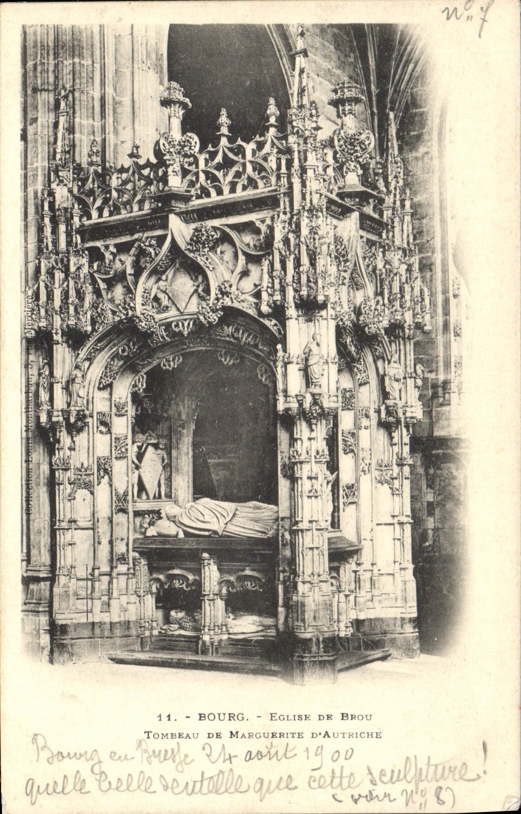 CPA Bourg Eglise de Brou Tombeau de Marguerite d'Authiche