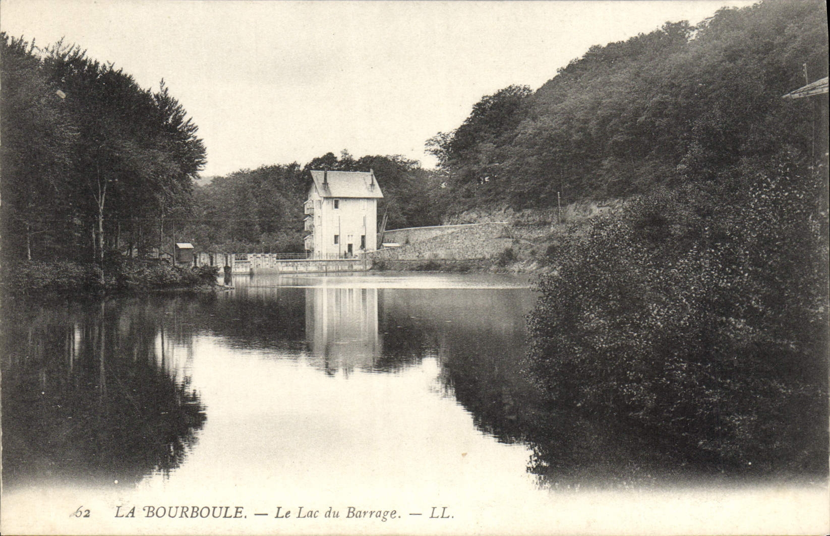 CPA La Bourboule le Lac du Barrage