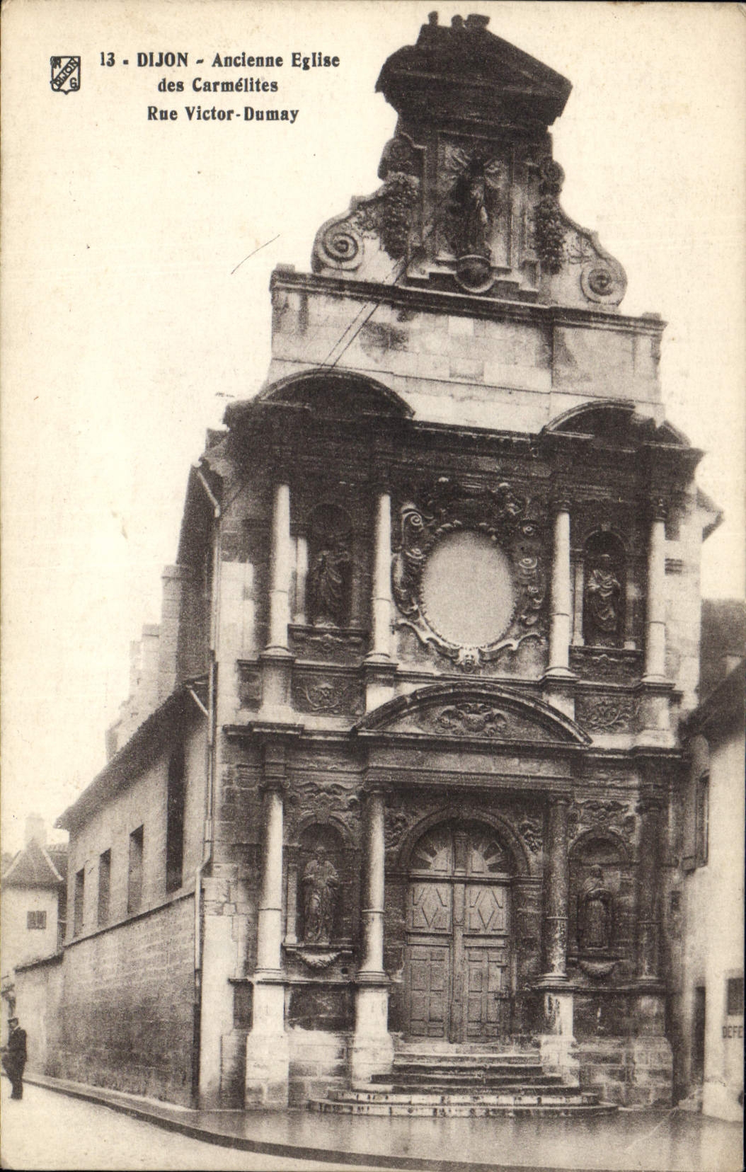 CPA Dijon Ancienne Eglise des Carmelites rue Victor Dumay 