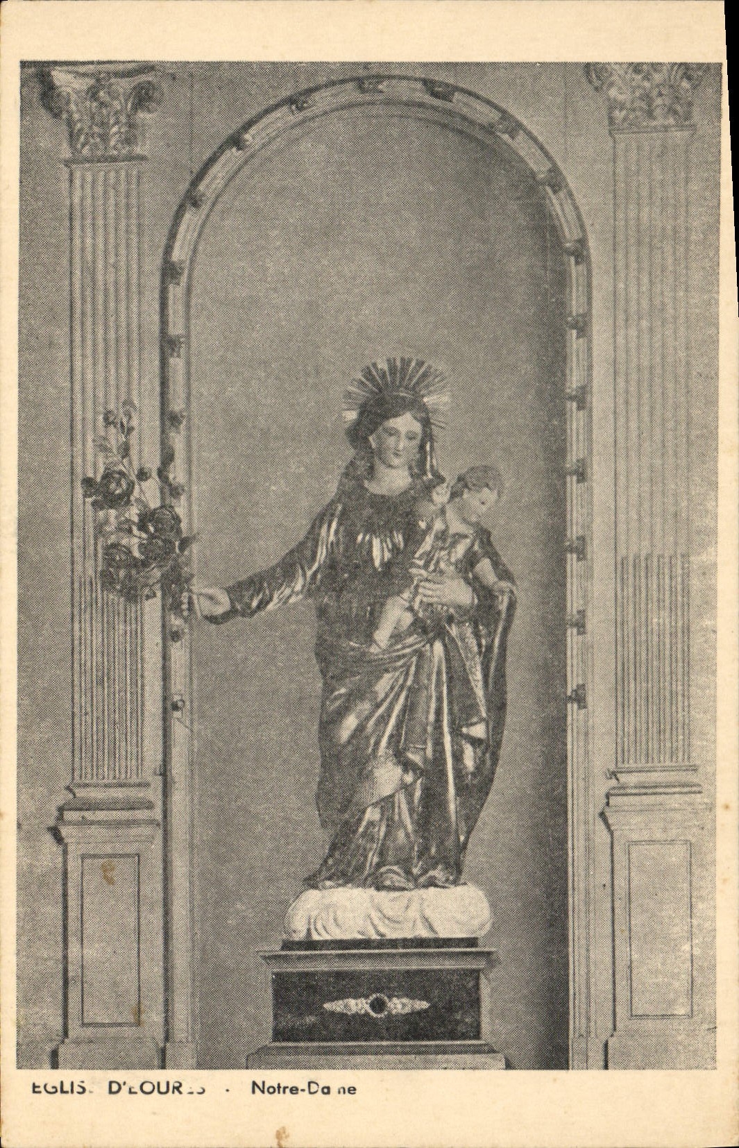 CPA Eglise d'Eoures Notre Dame 