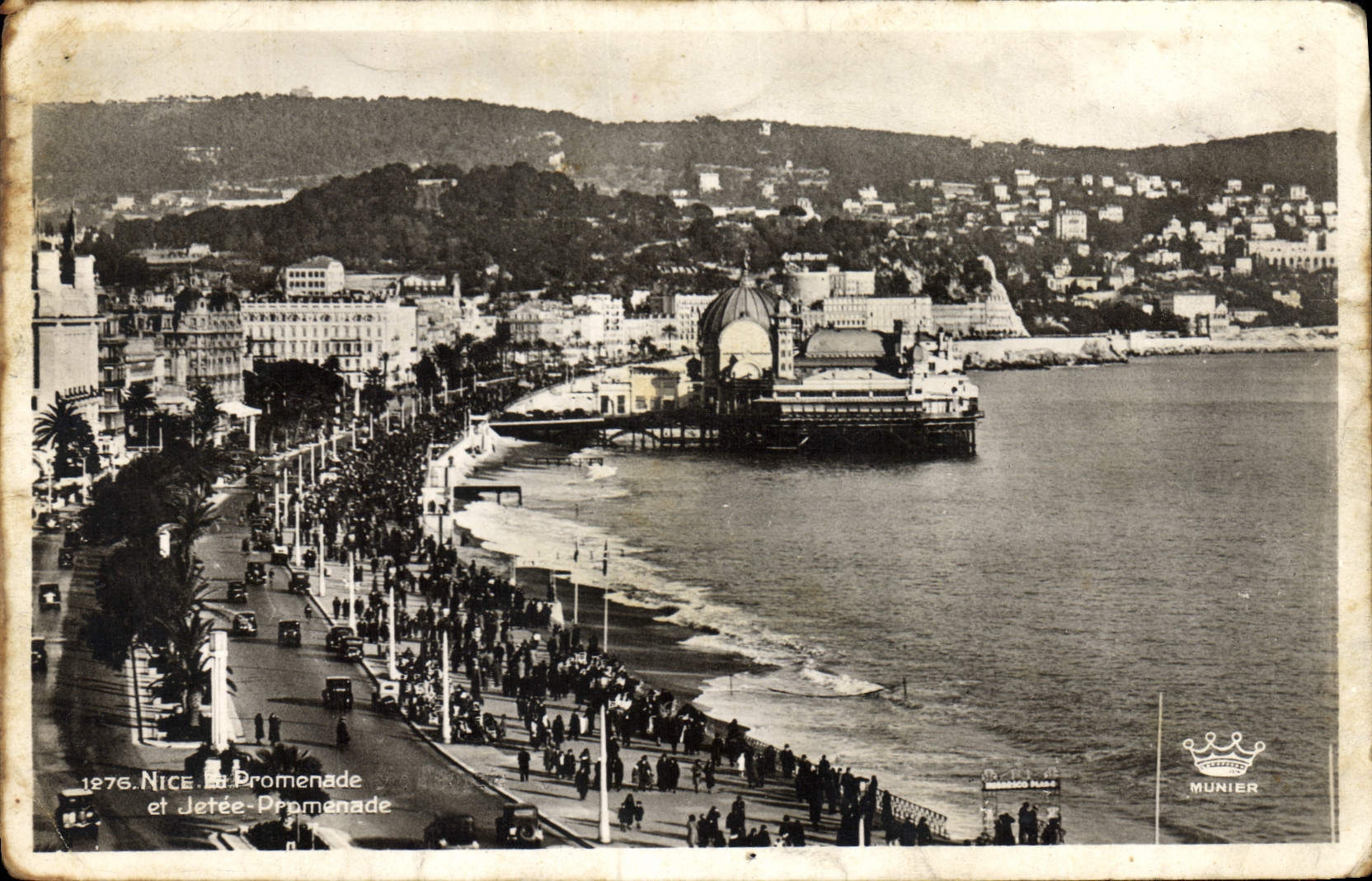 CPA Nice la Promenade et Jetee Promenade 