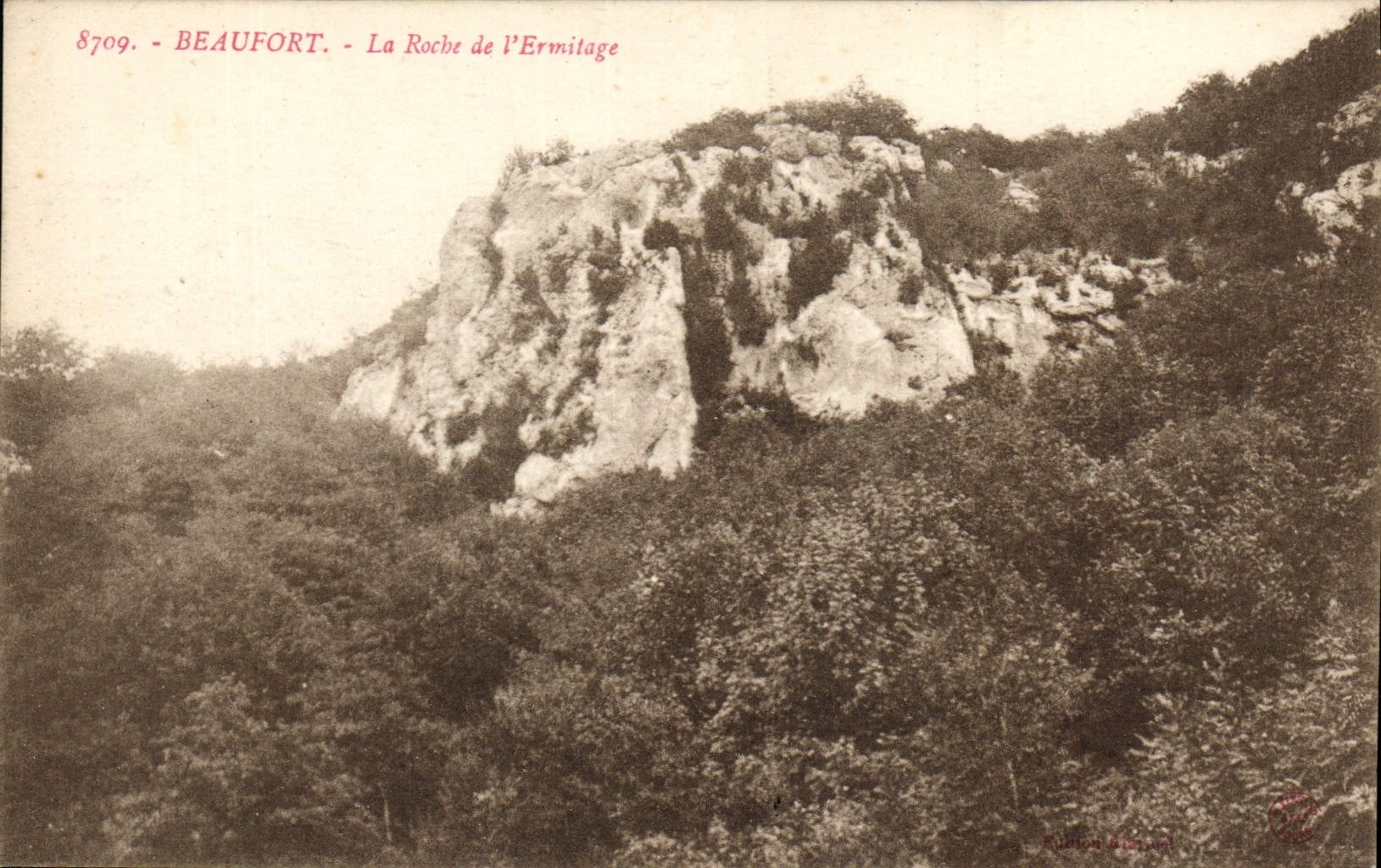 CPA Beaufort la Roche de l'Ermitage 