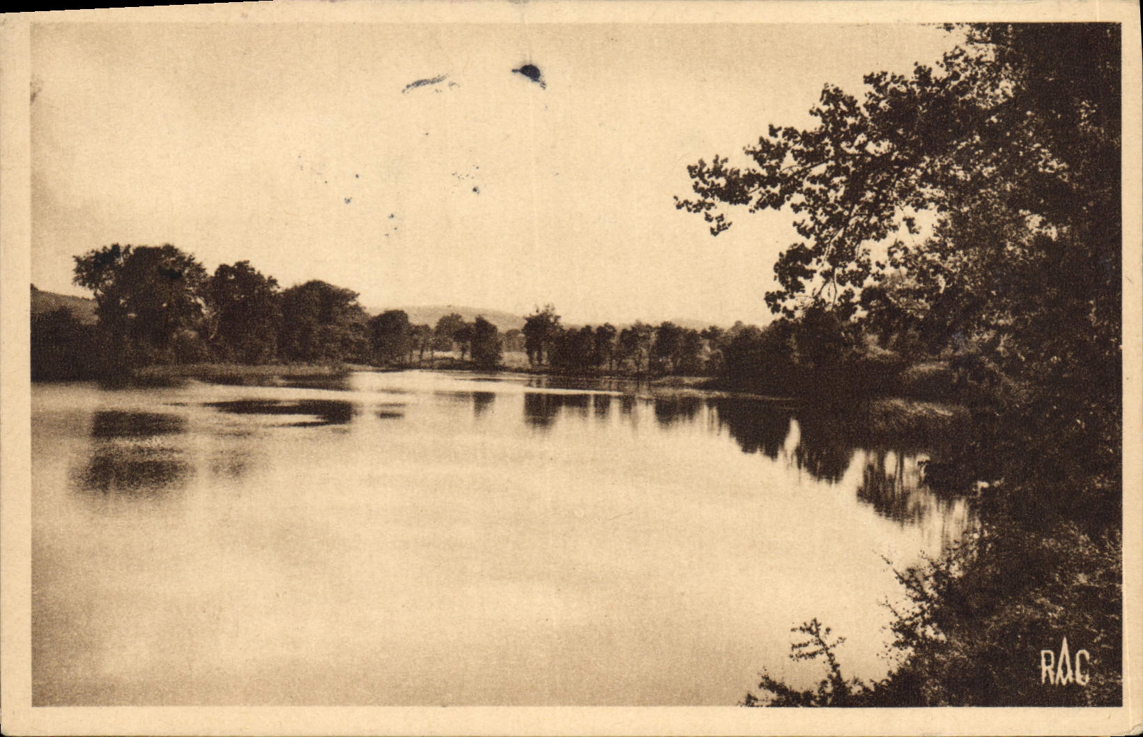 CPA Environs d'Auzances l'Etang 