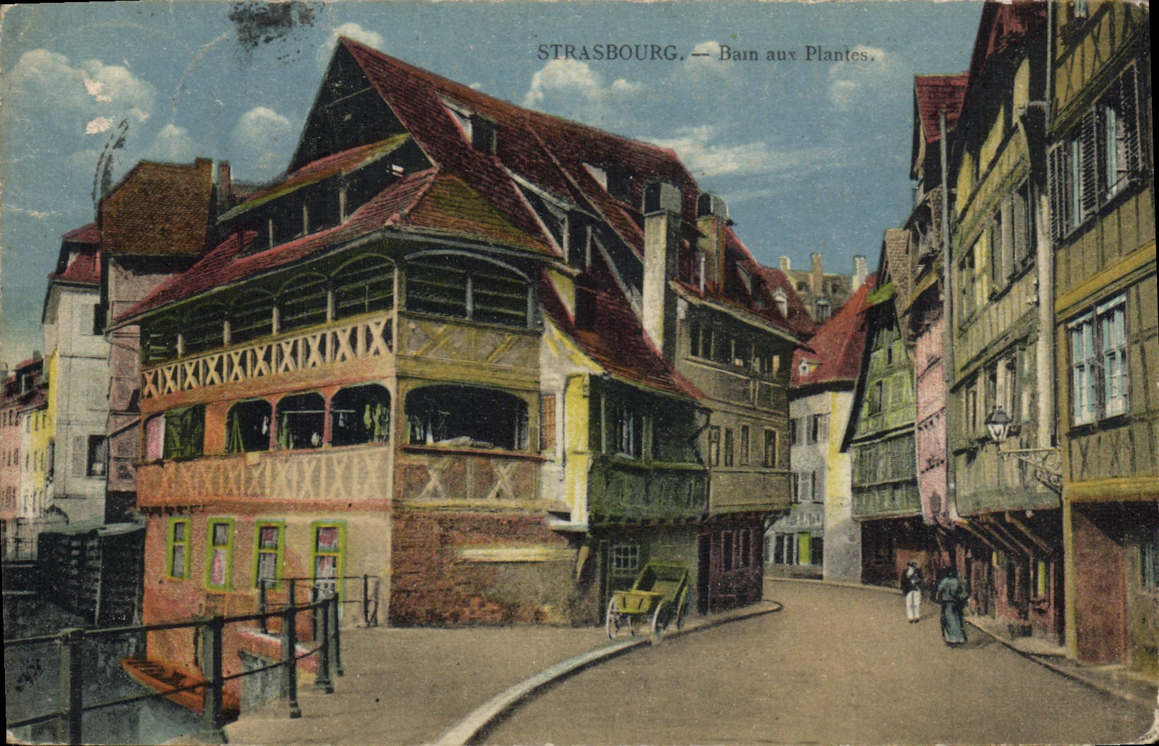 CPA Strasbourg Bain aux Plantes 