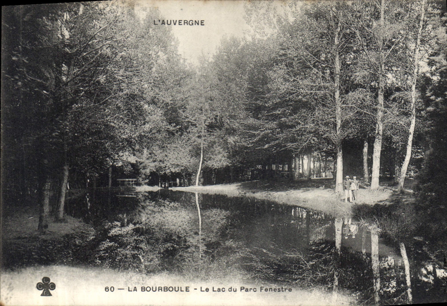 CPA L'Auvergne la Bourboule le Lac du Parc Fenestre