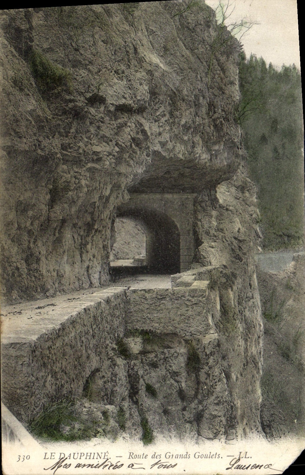 CPA Le Dauphine Route des Grands Goulets 