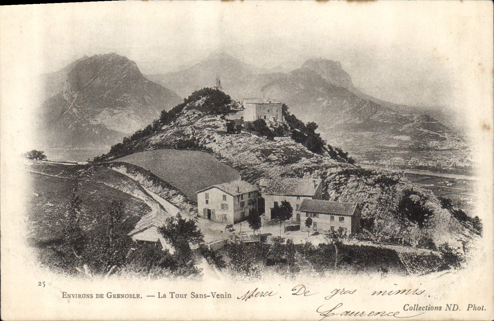 CPA Environs de Grenoble la Tour Sans Venin 