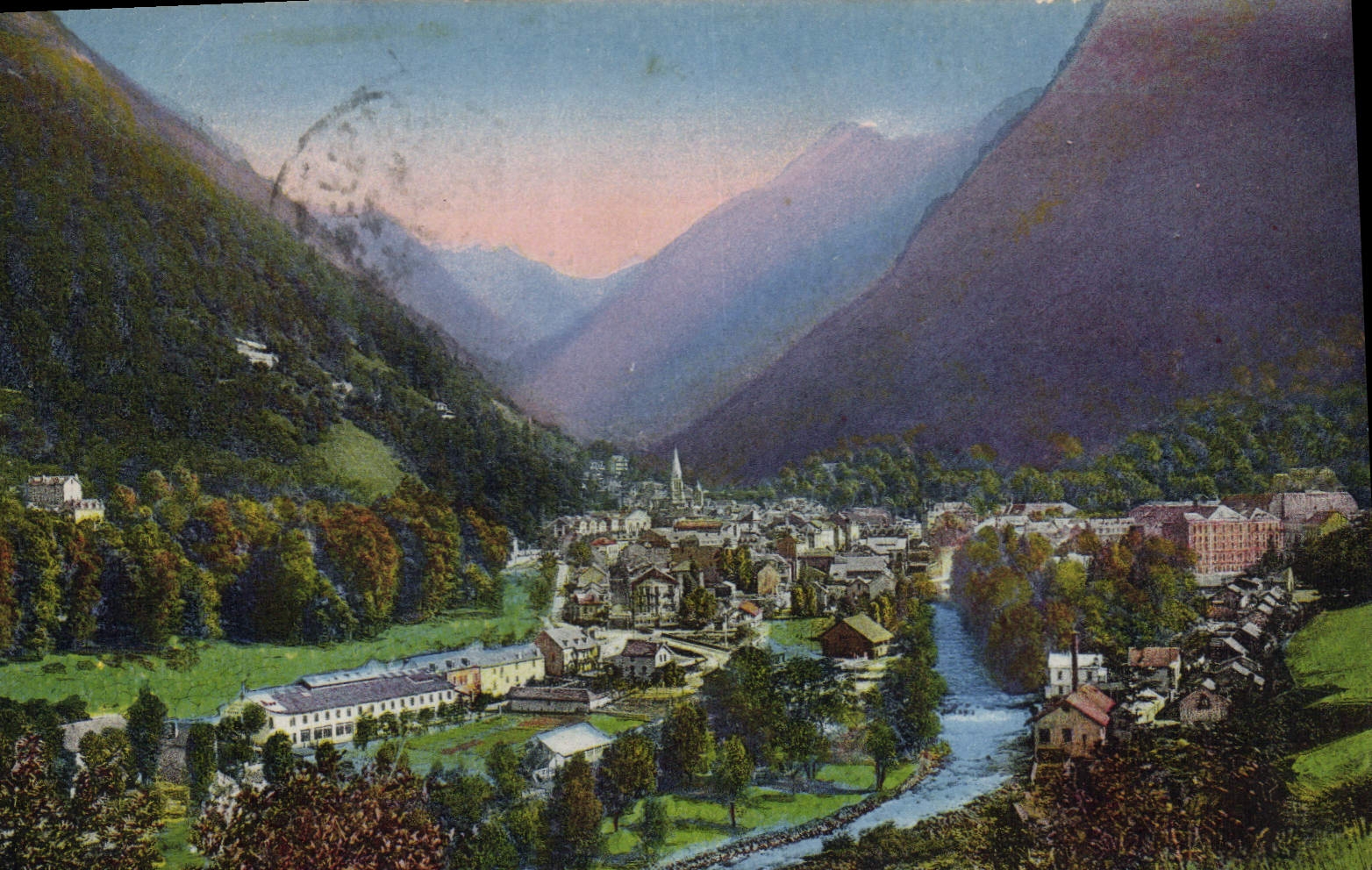 CPA Couterets Vue generale prise du Mamelon Vert