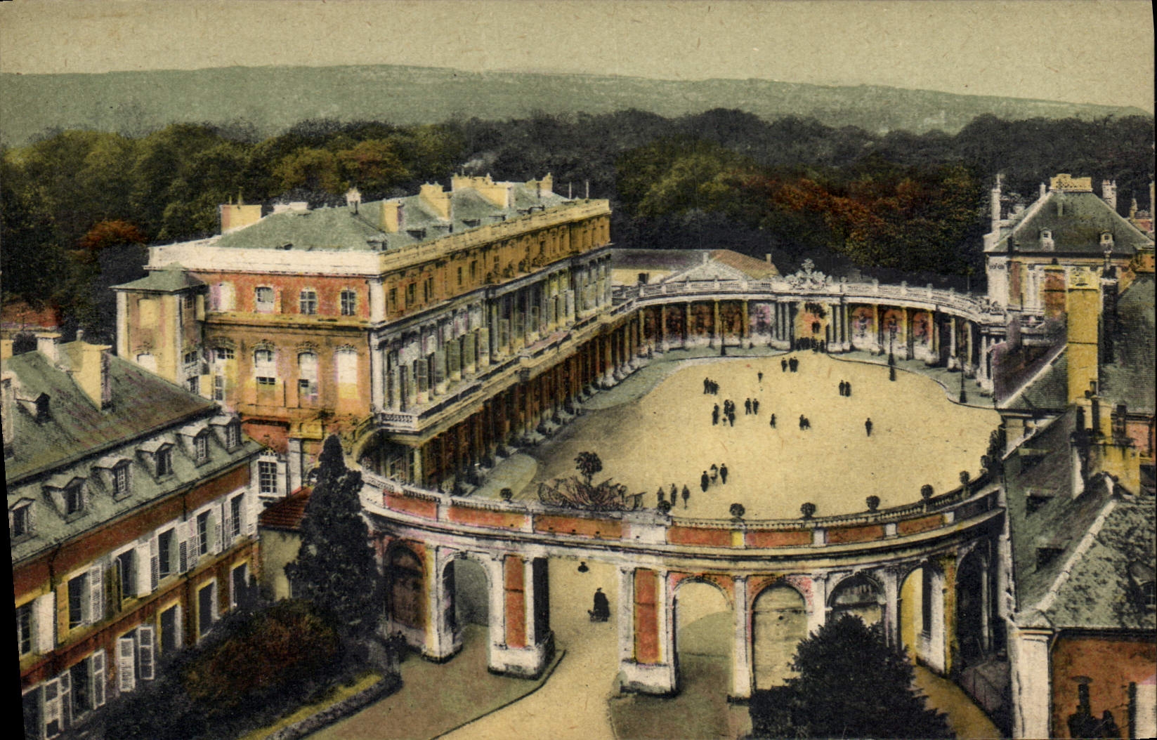 CPA Nancy Hemicycle de la Carriers Palais du Gouvernement 