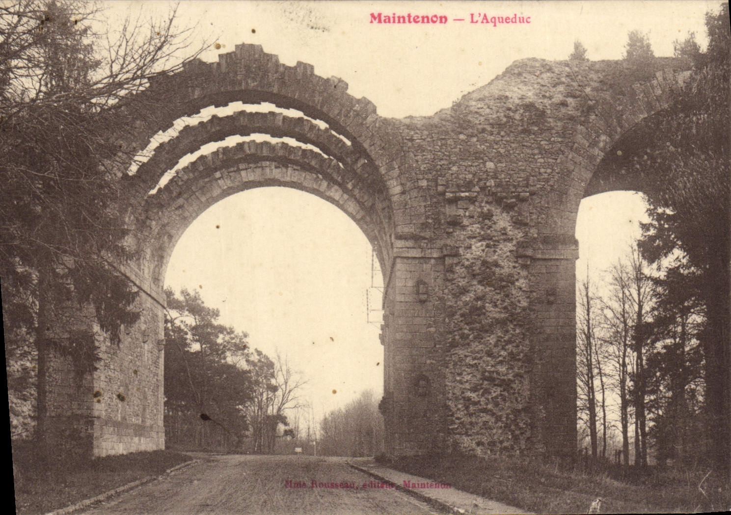 CPA Maintenon l'Aqueduc 