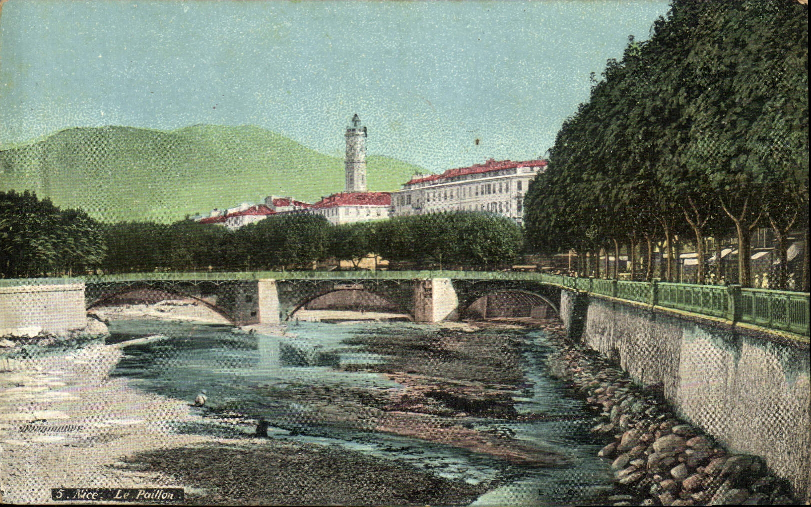 CPA Nice Le Pavillon 