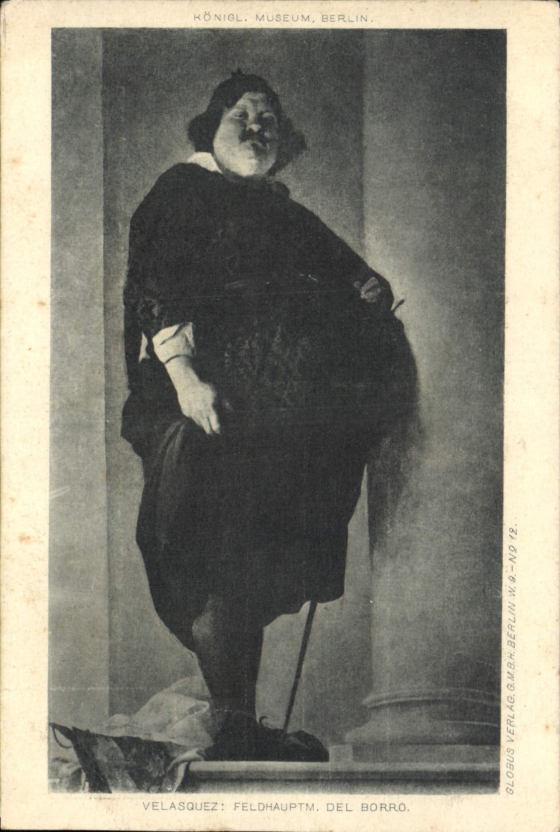 CPA Museum Berlin Velasquez Felohauptm del Borro 