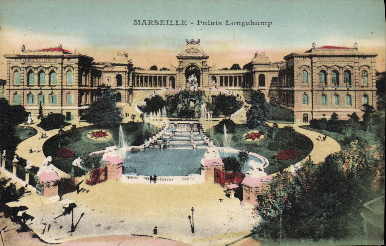 CPA Marseille Palais Longchamp 