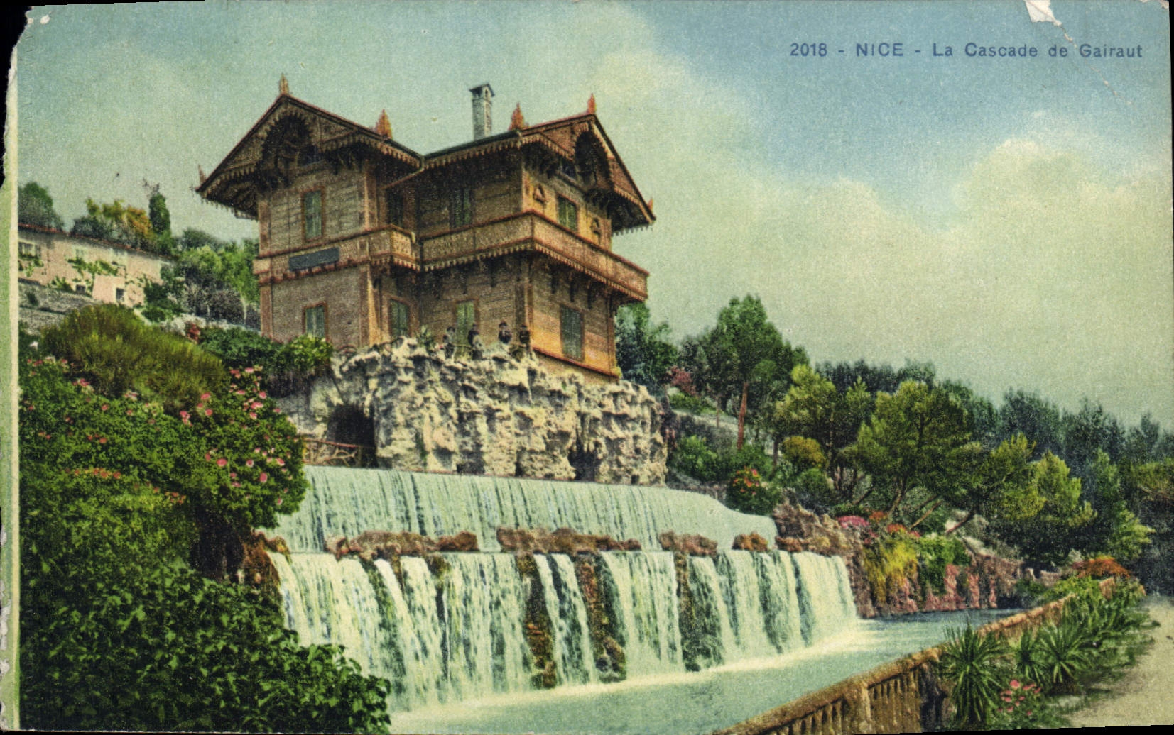 CPA Nice Le Cascade du Gairaut 