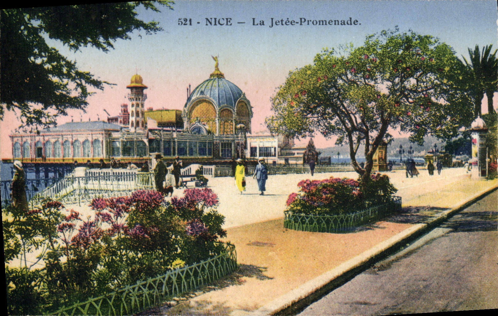 CPA Nice La Jetee Promenade 
